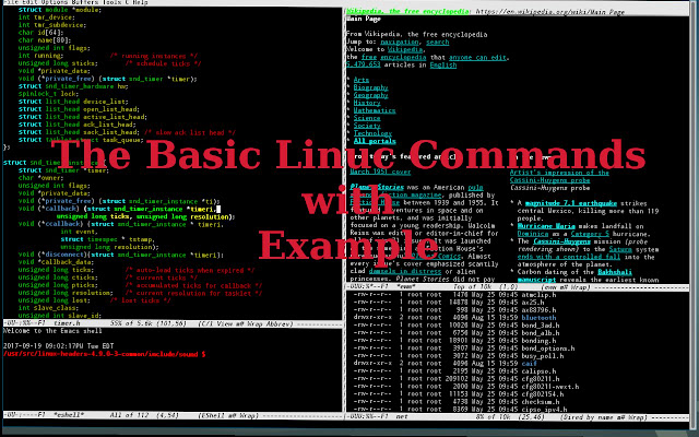 Linux-terminal-commands-list-with-examples